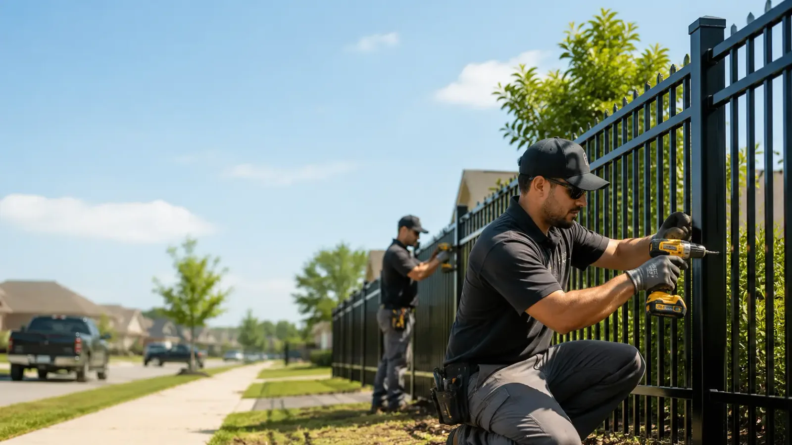 Metal Fence Installation in Edmond, OK